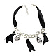 Tibetan Style Jewelry Sets: Necklaces and Bracelets SJEW-PJS068-3