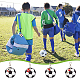 Брелок-подвеска с футбольной тематикой из акрила и эмали сплава KEYC-AB00046-6