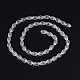 Chapelets de perles en verre GLAA-R024-15x10mm-12-2