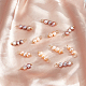 36 pièces 6 styles pendentifs de perles d'eau douce de culture naturelle PALLOY-PH01627-4