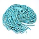 Synthetic Turquoise Round Beads Strands G-N0139-02-4mm-2
