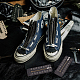 ベネクリートPUレザージッパーブーツレース  黒の 8 アイレット ブーツ ジッパー インサート タイレス靴ひもブーツ用 DIY-WH0043-51AB-02-6