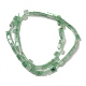 Natürlichen grünen Aventurin Perlen Stränge G-F762-A20-01-3