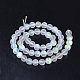 Synthetic Moonstone Beads Strands G-S283-02-8mm-2