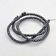 Electroplate Non-magnetic Synthetic Hematite Beads Strands G-J208B-09-2