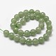 Chapelets de perles en aventurine vert naturel G-D840-28-6mm-3