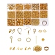 Set di risultati di gioielli in metallo DIY-YW0001-23G-1