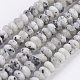 Natural Snowflake Obsidian Beads Strands G-P355-13A-1