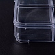 （訳あり商品）  12コンパートメントは、プラスチックビーズ貯蔵容器を矩形  透明  23.5x15x3.5cm CON-XCP0004-07-2