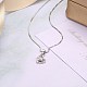 Trendy 925 Sterling Silver Pendant Necklaces NJEW-BB22357-7