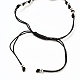 (Schmuckpartys im Fabrikverkauf) Verstellbare Armbänder aus geflochtenen Perlen aus Nylonfaden BJEW-JB05590-01-3