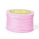 Poliéster cordón de milán para hacer artesanías de joyería diy OCOR-F011-D02-1