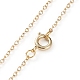 Brass Pendant Necklaces NJEW-JN03273-02-5