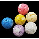 Resin Round Beads X-RB637Y-1