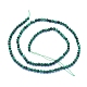 Chapelets de perles en malachite naturelle G-I279-E15-02-2