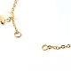 Brass Curb Chains Bracelet Making X-AJEW-JB01074-2