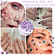 Resin Rhinestone and ABS Cabochons Sets RESI-WH0029-51A-6