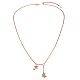 Ожерелья с подвесками в виде пентаграммы и лунного хрусталя из стерлингового серебра tinysand 925 TS-N278-RG-3