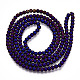 Chapelets de perles en verre électroplaqué&nbsp;EGLA-T021-4mm-13C-2