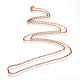 Fabrication de collier de chaînes de rolo de fer X-MAK-R015-60cm-R-2