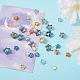 Spritewelry 210pcs 12 perles de verre de style galvanoplastie EGLA-SW0001-03-7