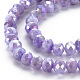 Cuisson opaque de perles de verre peintes EGLA-N006-010A-B04-3