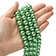 Hebras de perlas de vidrio ecológicas HY-A008-12mm-RB008-4