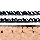 Chapelets de perles en verre électroplaqué&nbsp;EGLA-A034-P4mm-A29-2
