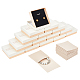 Подарочные коробки для хранения ювелирных изделий из картона CON-WH0084-61A-1