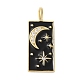 Подвески из латуни и кубического циркония KK-L216-008G-03-1