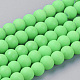 Painted Glass Bead Strands DGLA-S072-6mm-12-1