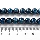 Brins de perles rondes de cyanite naturelle / cyanite / disthène G-N0150-05-8mm-01-2