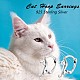 925 серебряные серьги-кольца с родиевым покрытием для женщин с милым котом JE1005A-5