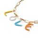 Glass Seed Beads Pendant Necklaces X1-NJEW-TA00003-5