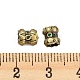 Perles de placage en laiton avec zircone cubique de micro pave KK-G475-01AB-3