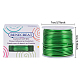 BENECREAT 10 Gauge/2.5mm Tarnish Resistant Jewelry Craft Wire 24.5m Bendable Aluminum Sculpting Metal Wire for Jewelry Craft Beading Work - Green AW-BC0001-2.5mm-15-2