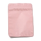 プラスチック包装のジップロック袋  トップセルフシールパウチ  長方形  ピンク  15x10.5x0.15cm  片側の厚さ：2.5ミル（0.065mm） OPP-K001-01B-01-1