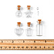 10 botella de vidrio de 5 estilos. CON-FS0001-03-6