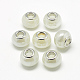 Perles européennes vernissées manuelles LAMP-T004-30C-1