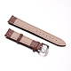 Bracelets de montres en cuir WACH-M140-18#-04-2