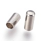 201 Stainless Steel Cord End Caps STAS-P207-05P-C-2