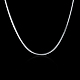 925 Sterling Silver Snake Chain Necklaces NJEW-BB19822-1-2
