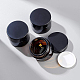Pot de crème cosmétique portable en verre AJEW-BC0006-07-6