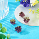 4pcs cuentas de lampwork hechas a mano&nbsp;LAMP-TA0002-24F-5