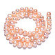Natural Cultured Freshwater Pearl Beads Strands PEAR-N013-06U-4