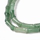 Verde naturale perline avventurina fili G-G990-D05-4