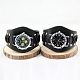 Fashion Leather Punk Rock Watch Bracelets WACH-O003-09-6