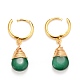 Brass Huggie Hoop Earrings EJEW-JE04399-04-2