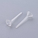 Accessoires de puces d'oreilles en plastique KY-G006-01-5mm-2