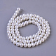 Natural Cultured Freshwater Pearl Beads Strands PEAR-E004-34-2
